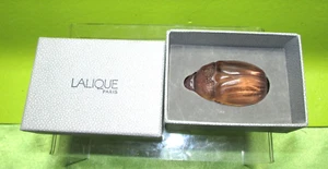 Lalique France Kunstglas Käfer Skarabäus Meloe Lilas orange #1007113, Box - Bild 1 von 6
