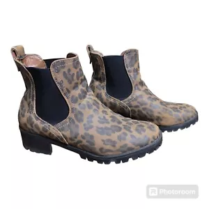 True Craft Damenschuhe Gepard Stiefel Größe 10 Animal Print - Bild 1 von 6