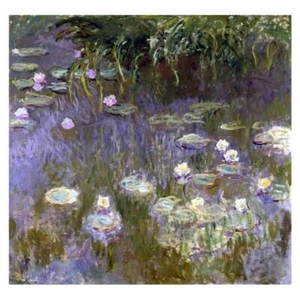 Claude Monet Painting Water Lilies - Picture 1 of 1