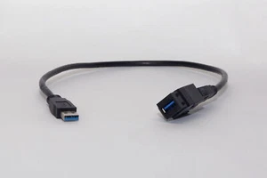 USB 3.0 connector/insert with detachable cable - Picture 1 of 3