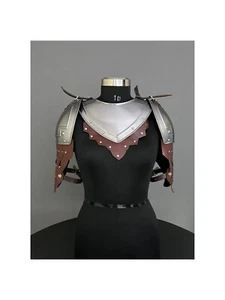 Medieval Knight Pouldron Gorget Armor, Cosplay Armor, Sca Armor, Larp Armor - Bild 1 von 2