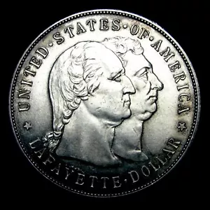 1900 Lafayette Commemorative Silver Dollar --- Gem BU Coin --- #726P - Picture 1 of 4