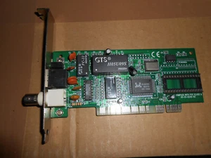Netzwerkkarte PCI BNC / RJ45 10Mbps RTL8029AS - Bild 1 von 3