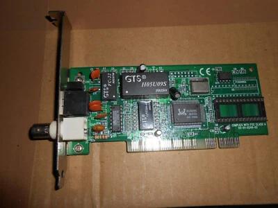 Netzwerkkarte PCI  BNC / RJ45 10Mbps RTL8029AS - Bild 1 von 3