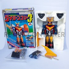 Vintage Robot CLOVER DAITARN III 3 - Pushdaitarn Push Con Scatola Ottimo