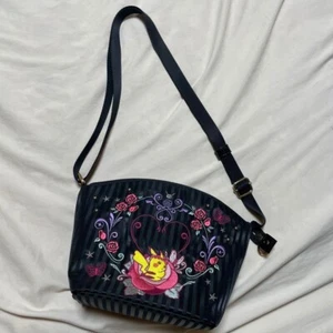Borsa a tracolla Nintendo Pokemon Pikachu × ANNA SUI ufficiale nera - Foto 1 di 3