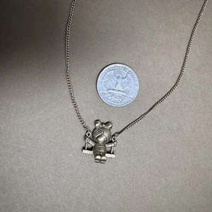 Rare Vintage Avon Swing Sweetly Necklace Gold Tone 15” - 1978 (KB/AM-10) - Picture 1 of 8