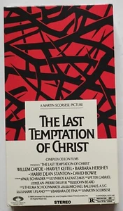 The Last Temptation of Christ (VHS, 1989) Willem Dafoe Harvey Keitel David Bowie - Picture 1 of 4