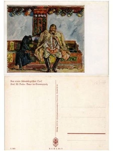 CPA AK folklore Prof. W. Buche Bauer im Sonntagspeiz ROMANIA (503815) - Picture 1 of 1
