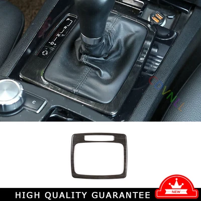 Panel de cambio de marchas de consola central para Mercedes-Benz GLK 2009-2012 madera negra Foto 1 de 4