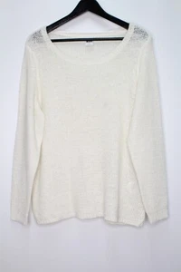 Vero Moda Strick Pullover Gr. XL Damen Sweatshirt Creme #CT-25 - Bild 1 von 3