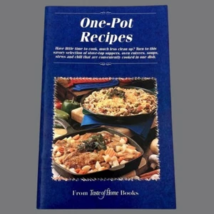 TASTE OF HOME One-Pot Recipes Booklet 2000 Paperback Cookbook Easy Cooking - Picture 1 of 6