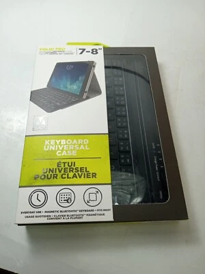 M-Edge Plus Pro Bluetooth Keyboard w/ Folio Magnetic Case For 7-8" Tabletd - Image 1 of 4