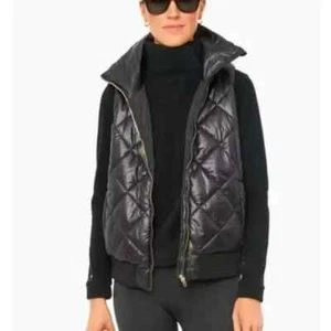 TUCKERNUCK Black Jackson Quilted Vest, Size LARGE zip pockets Perfect DW12 - Picture 1 of 8