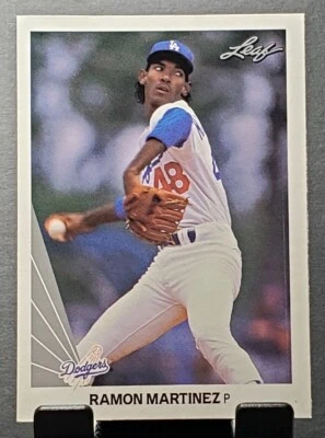 1990 Leaf #147 Ramón Martínez DODGERS baseball card⚾️NM/MT - Image 1 of 2