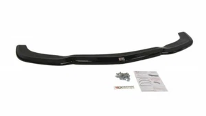 Diffusore Anteriore Maxton Design Nero Lucido Per Mercedes Classe C W204 FL - Foto 1 di 3