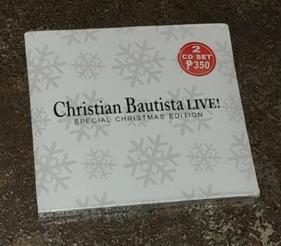 New SEALED Special CHRISTMAS Edition of CHRISTIAN BAUTISTA LIVE! ... a 2-CD Set! Foto 1 de 3
