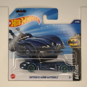 Hot Wheels Mattel 2025 Batman & Robin Batmobile (col 2) 2/250 HW Batman 1/5 - Foto 1 di 1