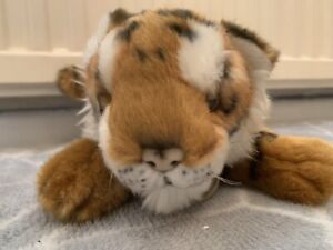 Tiger Bengal Tiger  Yomiko Classics Lying Down Plush Soft Toy cute tiger teddy