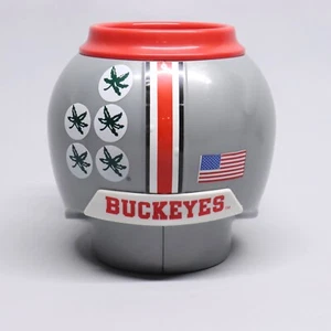 Ohio State Buckeyes Fan Taza 12oz Portavasos Escritorio Caddy Casco de Fútbol - Imagen 1 de 8