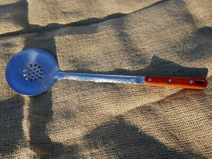 Schöpfkelle klein 47cm Шумовка для казанов 8-16L Rühr- Schaumlöffel Поварешка - Bild 1 von 9