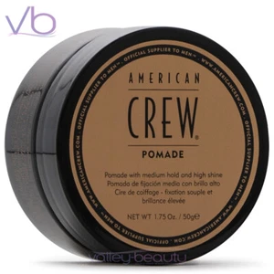 AMERICAN CREW Pomade | Medium Hold, High Shine for Classic, Slicked Back Looks - Picture 1 of 1