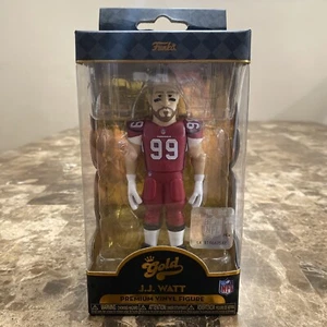 Funko Vinile ORO 5"" NFL - JJ Watt Uniforme Rossa - Foto 1 di 5