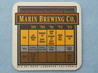 Beer Coaster ~ Marin Brewing Co ~ Great American Beer Fest Awards From 1989-1993