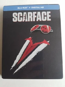 SCARFACE STEELBOOK (Blu-Ray + Digital HD Copy) Brand New Sealed & Mint Al Pacino - Imagen 1 de 6