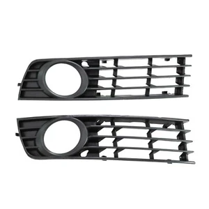 2Pcs For Audi A4 B6 2001 2002 2003 2004 2005 Bumper Fog Light Grille Hole - Bild 1 von 6