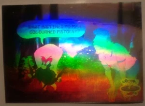 Adventures Tune World Yosemity Sam Hologram Card MINT Upper Deck Looney Tunes - Picture 1 of 1