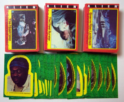 ALIEN Cards and Stickers, 1979 Topps (U-Pick - Complete Your Set) - Image 1 of 2
