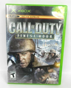 Call of Duty Finest Hour Microsoft Xbox 2004 Complete Tested Working - Picture 1 of 3