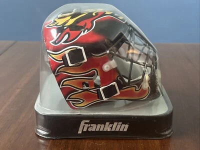 Calgary Flames Franklin Sports Mini Goalie Mask - Image 1 of 4