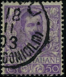 Italia 1901 francobolli definitivi USATI Sas 76 CV 26,40€ 180420185 - Foto 1 di 1