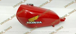 Serbatoio benzina Honda XR75 acciaio verniciato rosso modello 1978 adatto con tappo cromato - Foto 1 di 6