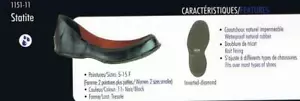 Nuevo Para hombre Acton STATITE 1151-11 puntera goma protección zapato - Imagen 1 de 2