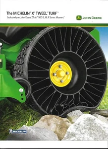 Brochure - Michelin X Tweel Turf Tire Wheel - John Deere Mowers - c2014 (LG406) - Bild 1 von 1