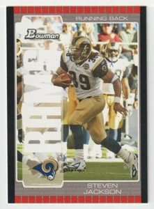 Steven Jackson - St. Louis Rams (NFL) 2005 Bowman Football # 77 Mint - Picture 1 of 1