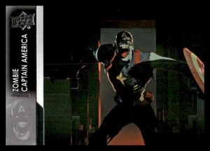 2023 Upper Deck Marvel What If Alternative Base 25 Zombie Captain America - Picture 1 of 2