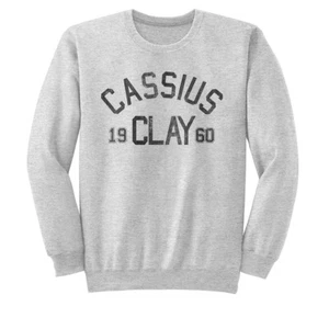 Muhammad Ali Boxing Champ The Greatest Cassius Clay 1960 Men's Sweatshirt - Picture 1 of 5