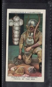 PEARLS - THE TREASURE TROVE OF THE SEA - 80 + años UK Tobacco Card # 50 - Imagen 1 de 2