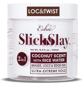 12 UndESHA Slick N Slay Braiding Gel – 2-in-1 Braid and Edge Ultra Extreme Hold. - Picture 1 of 5