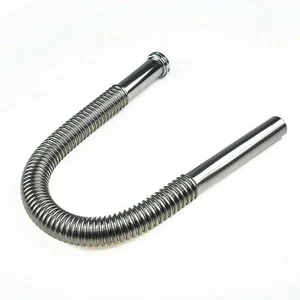 80cm Stainless Steel Sink Drain Hose for Bathroom Bendable and Reliable - Picture 1 of 11