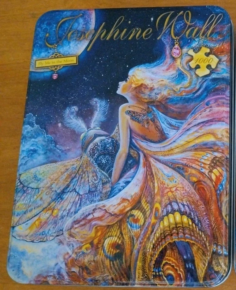 Josephine Wall Fly Me To The Moon 1000 In A Puzzles Collector Tin 71007 Foto 1 de 1