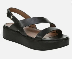 Naturalizer Charlize schwarze Damen-Plateauschuhe Ledersandalen, US 6,5 M NEU - Bild 1 von 7