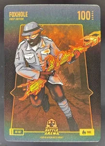 2025 BO JACKSON BATTLE ARENA ALPHA FOXHOLE BF-167 BATTLEFOIL - Imagen 1 de 10