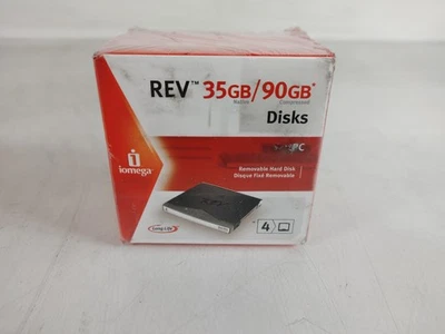 New Iomega REV 35GB/90GB Iomega Removable Hard Disks 4 Pack - Image 1 of 4