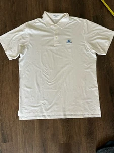 B Draddy Sport Poloshirt Herren XL weiß blau Golf The Concession Club - Bild 1 von 8