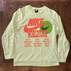 Nike Sportswear World Tour T Shirt Glow In The Dark DA0629-383 Men’s Large - Picture 1 of 11